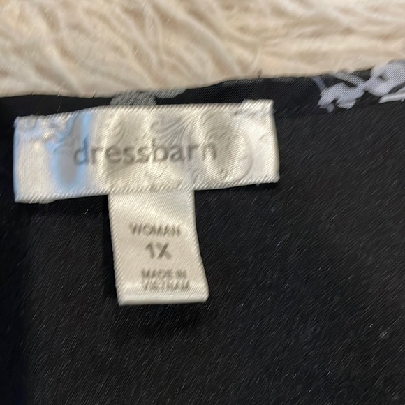 Dress barn sleeveless sheer with liner floral blouse - Picture 6 of 7